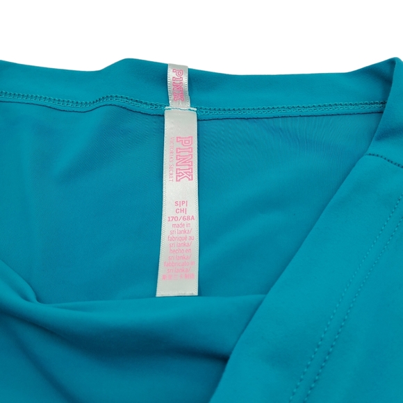 PINK Victoria's Secret Low Rise Lace Boyshort Women's Size Small Blue - Picture 3 of 11